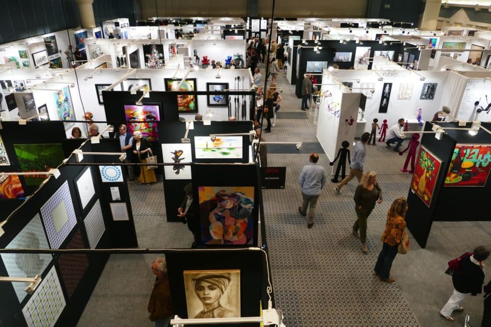 art Shopping background
